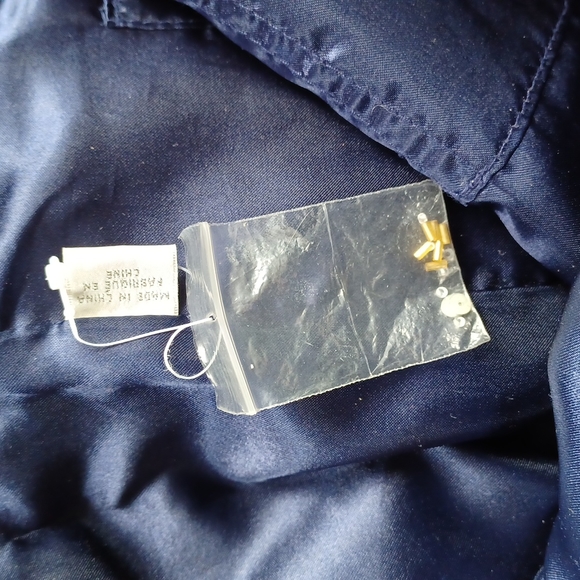 American Eagle Satin Beaded/Sequin Tote Bag NEW - Picture 7 of 7